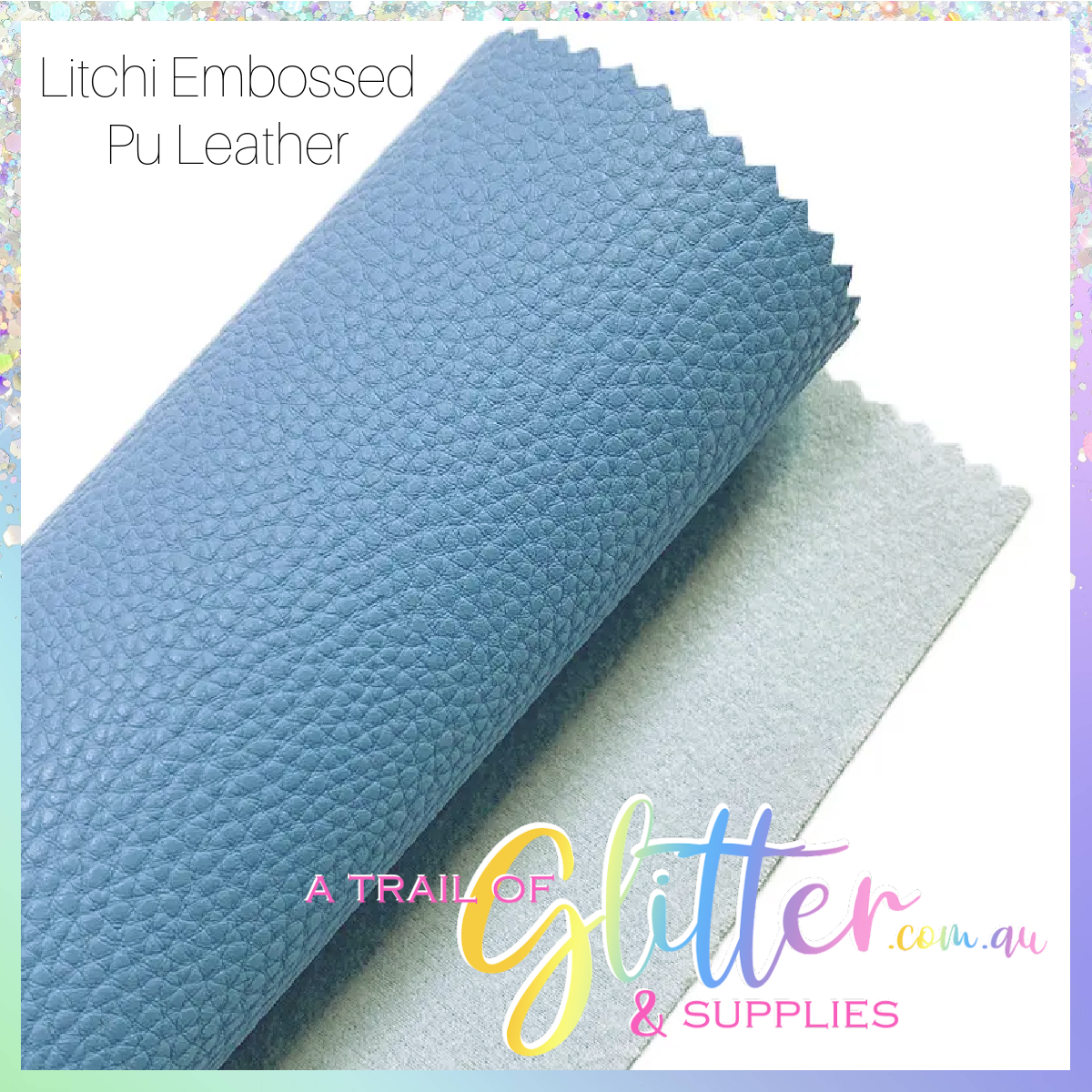 Indi Embossed Litchi Leather