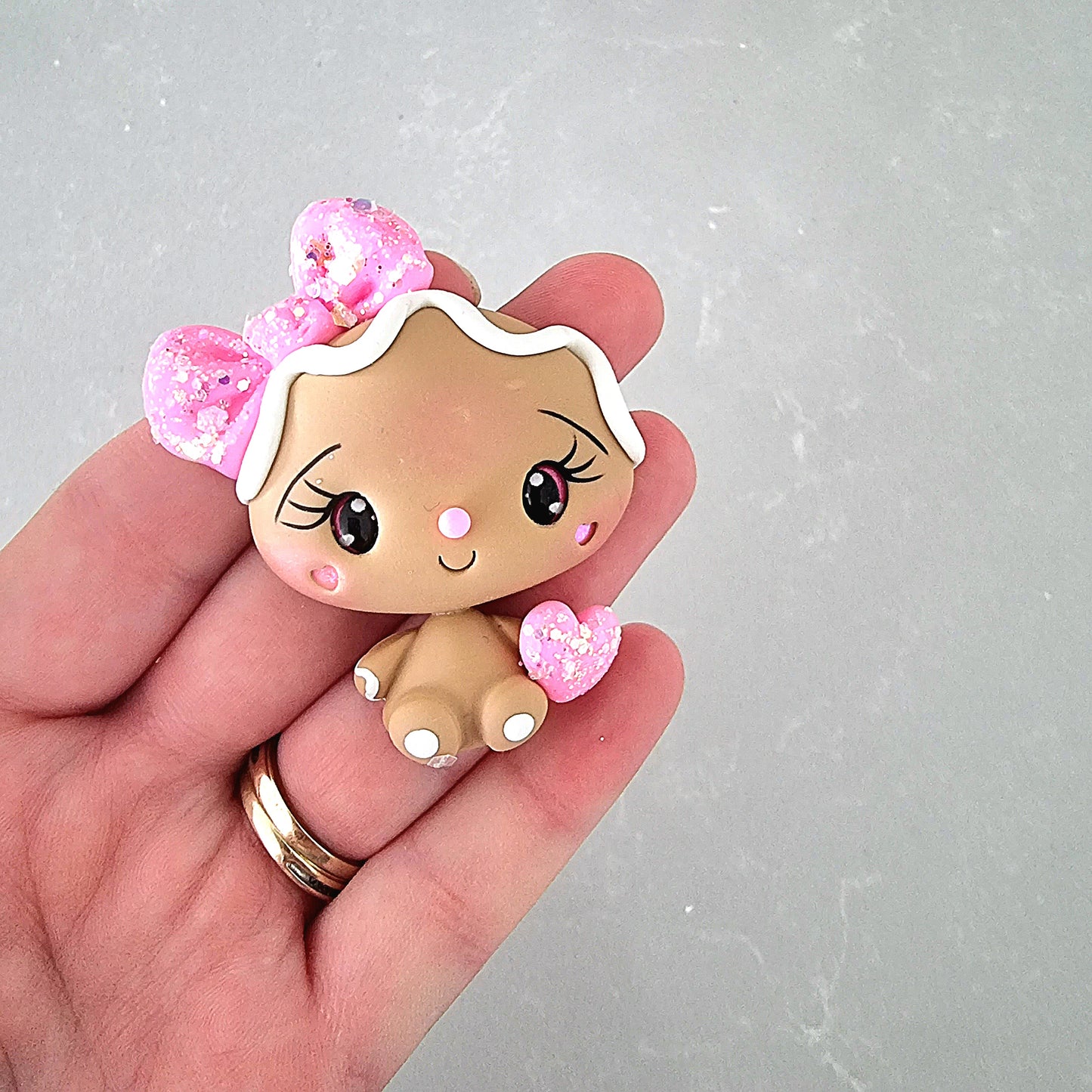 Sweet ginger girl clay