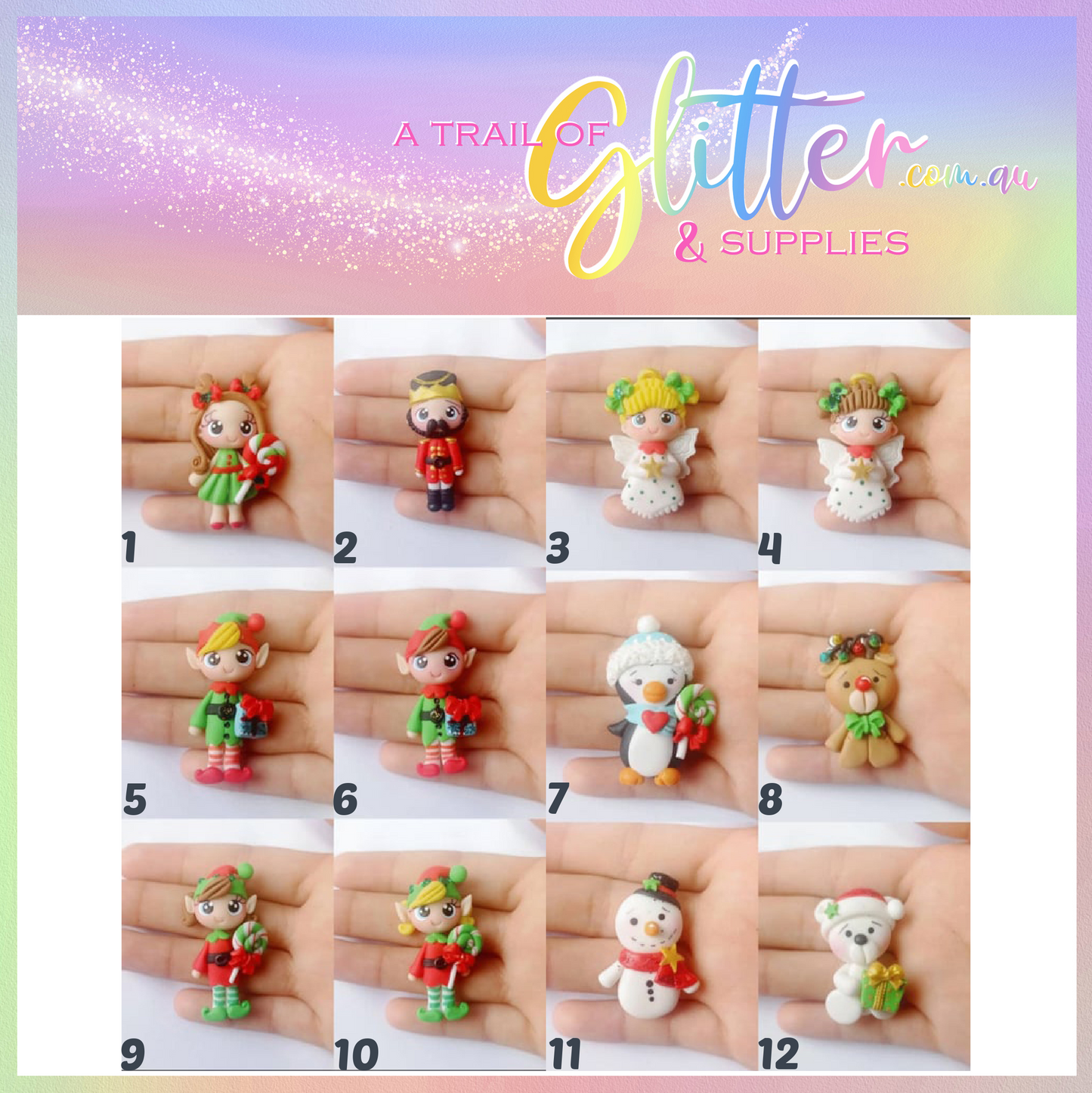 Mixture of Clays (Please choose from drop down menu within listing)