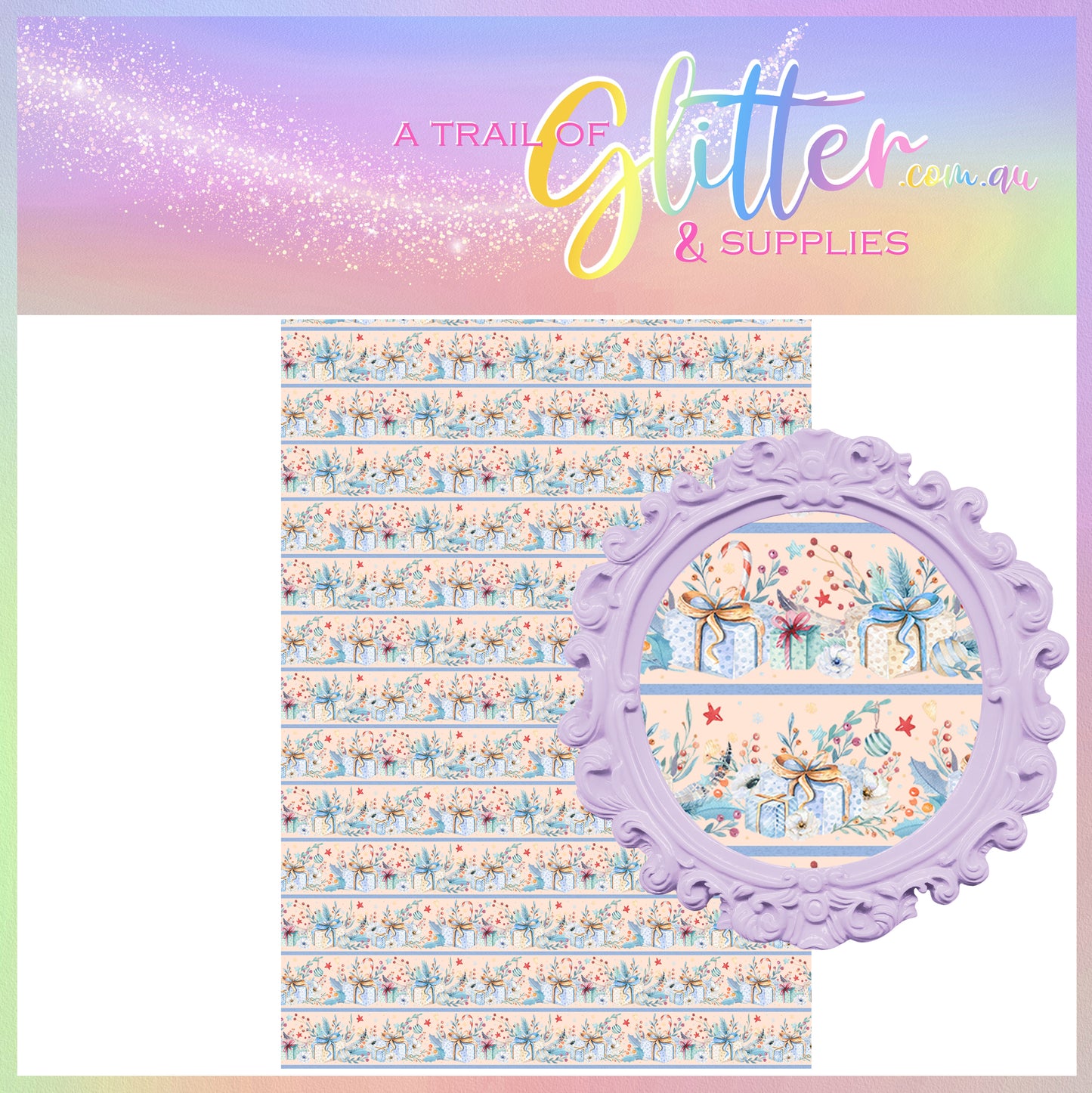 Apricot Floral to match apricot wreaths. (Apricot)