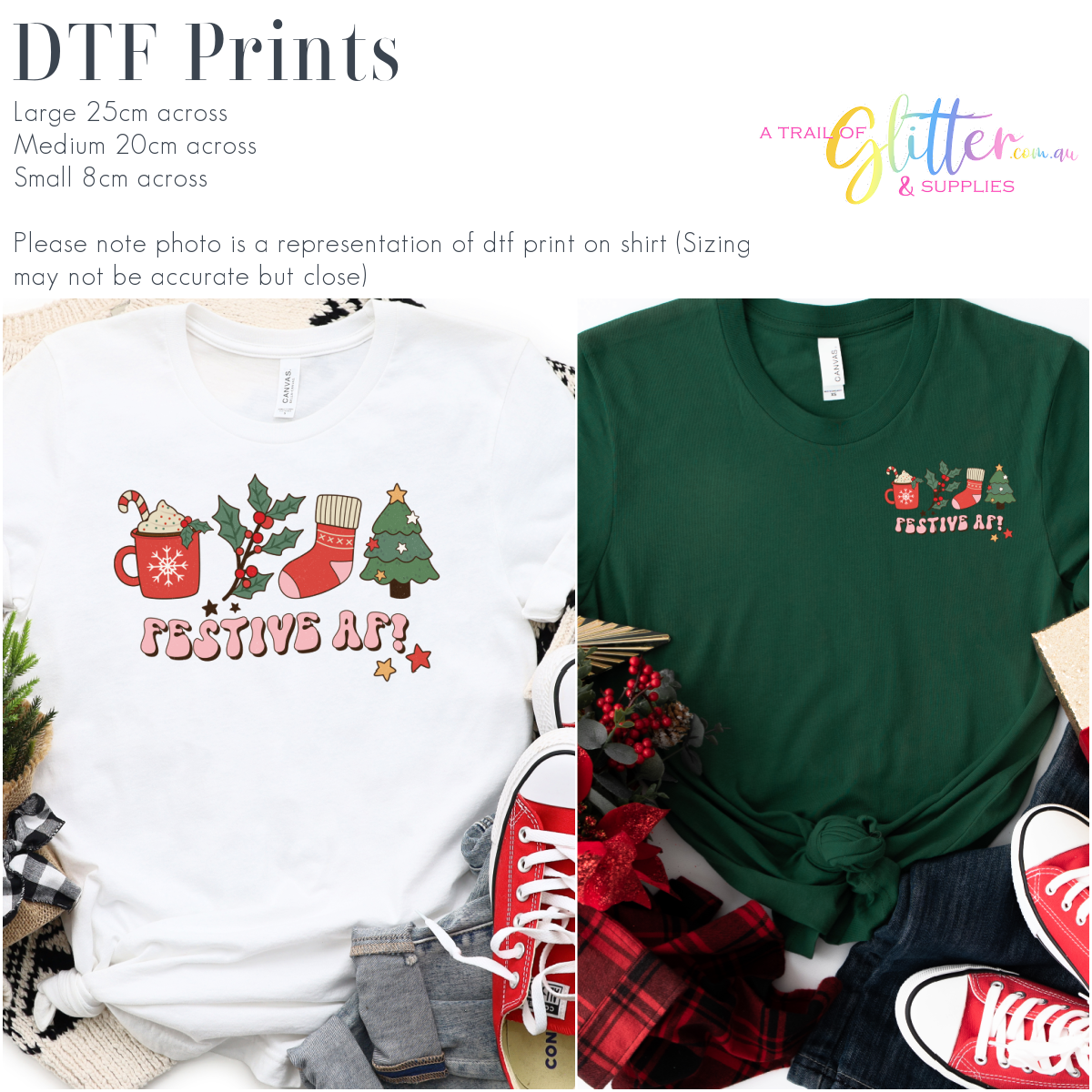 Festive AF 1 Transfer