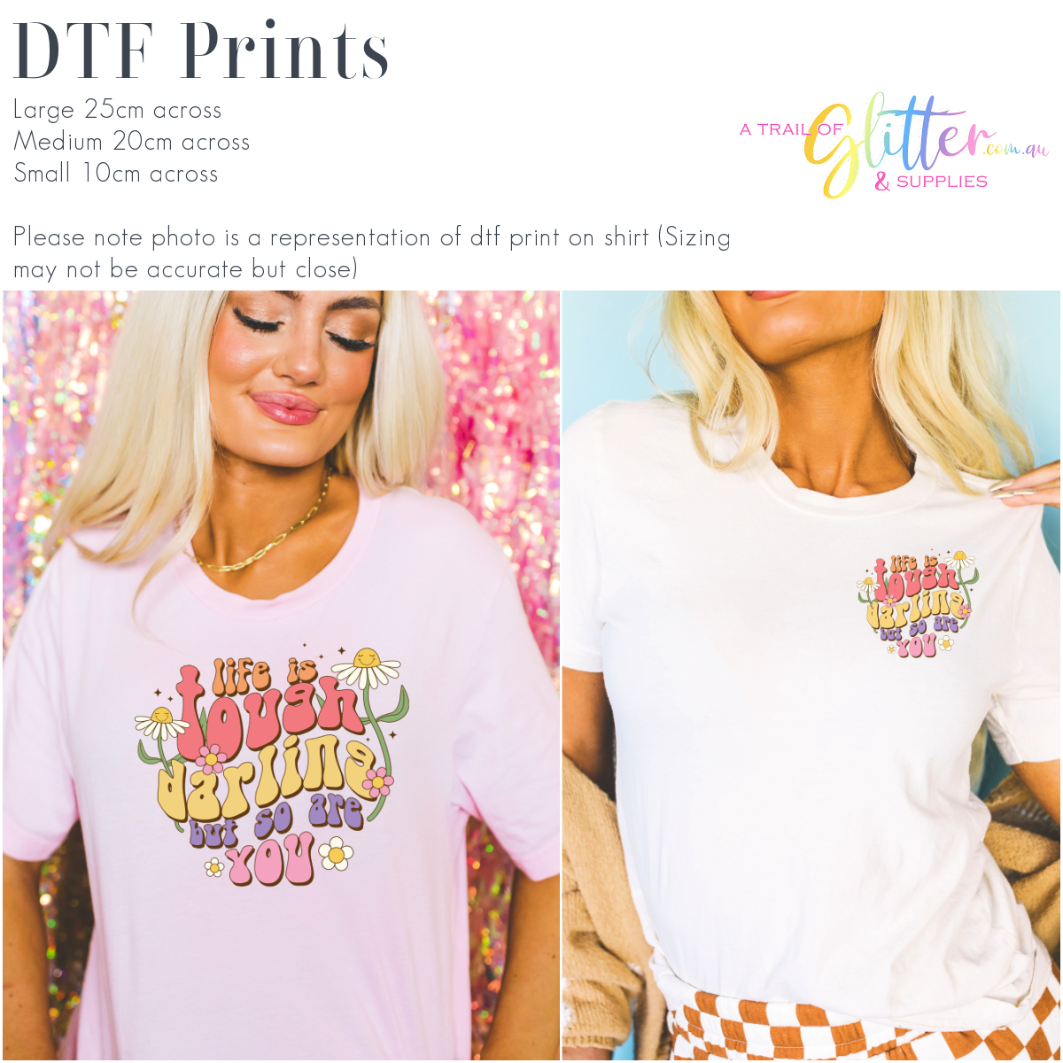 Life is tough darling but so are you