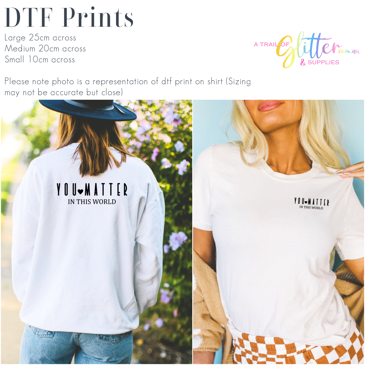 You matter in this world