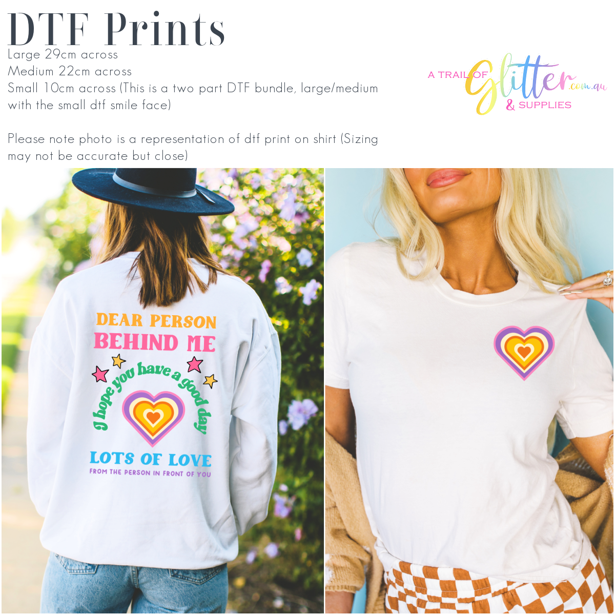 To the person behind me (heart)