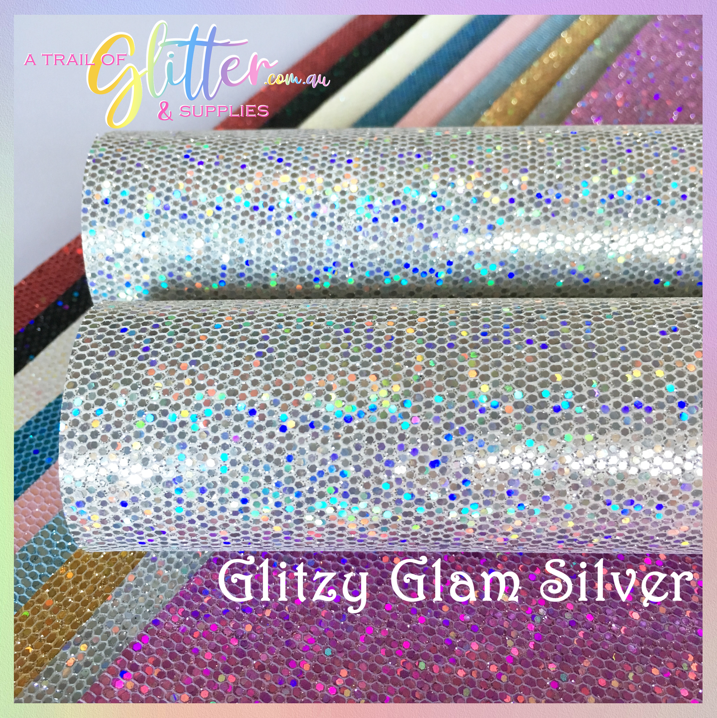 Glitzy Glam Silver
