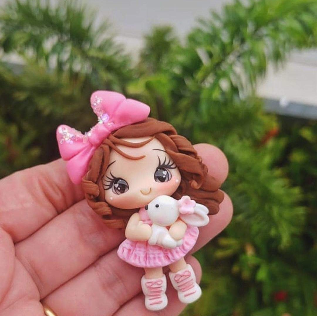 2023 bunny girl with rabbit