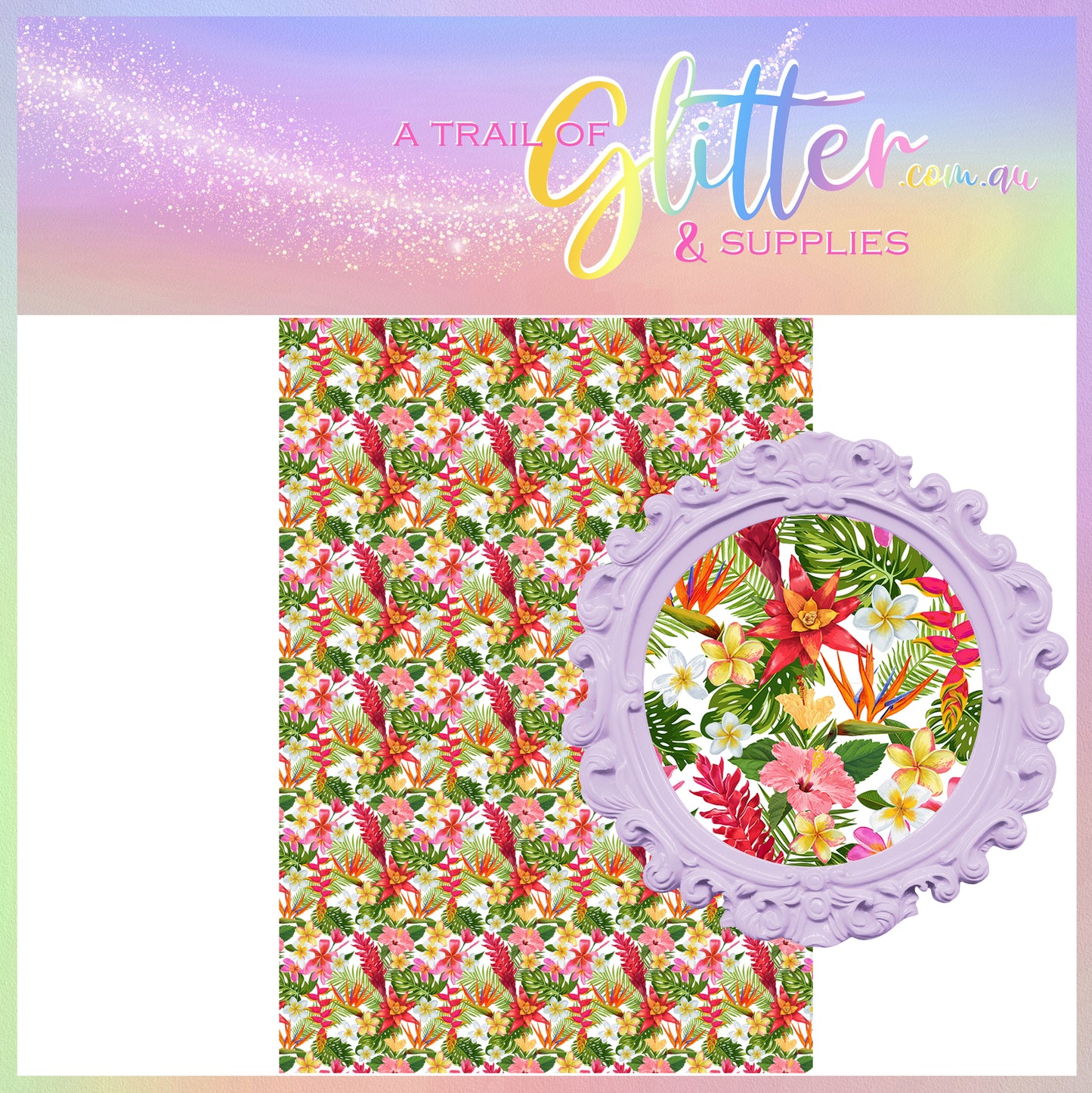 Spring in the tropics Litchi Leather