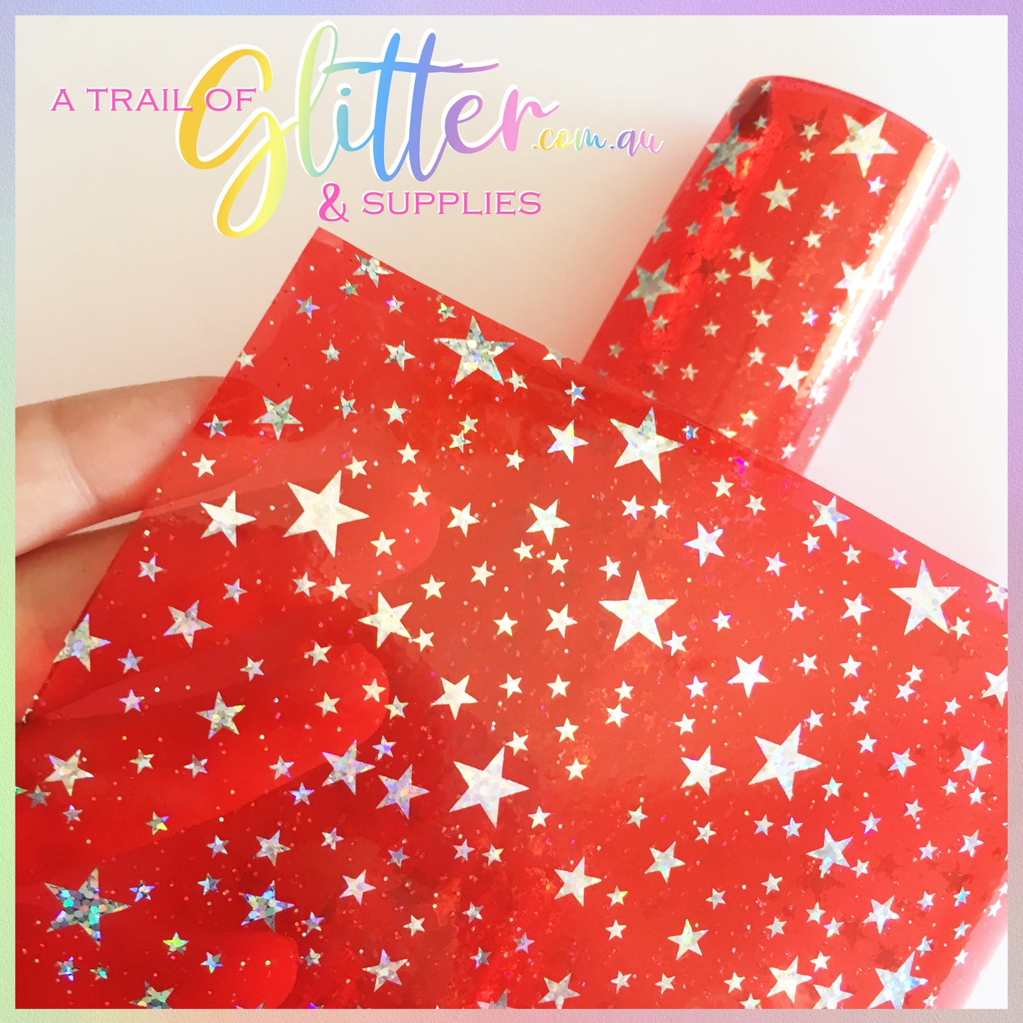 PVC Soft Glitter Plastic film - Yellow