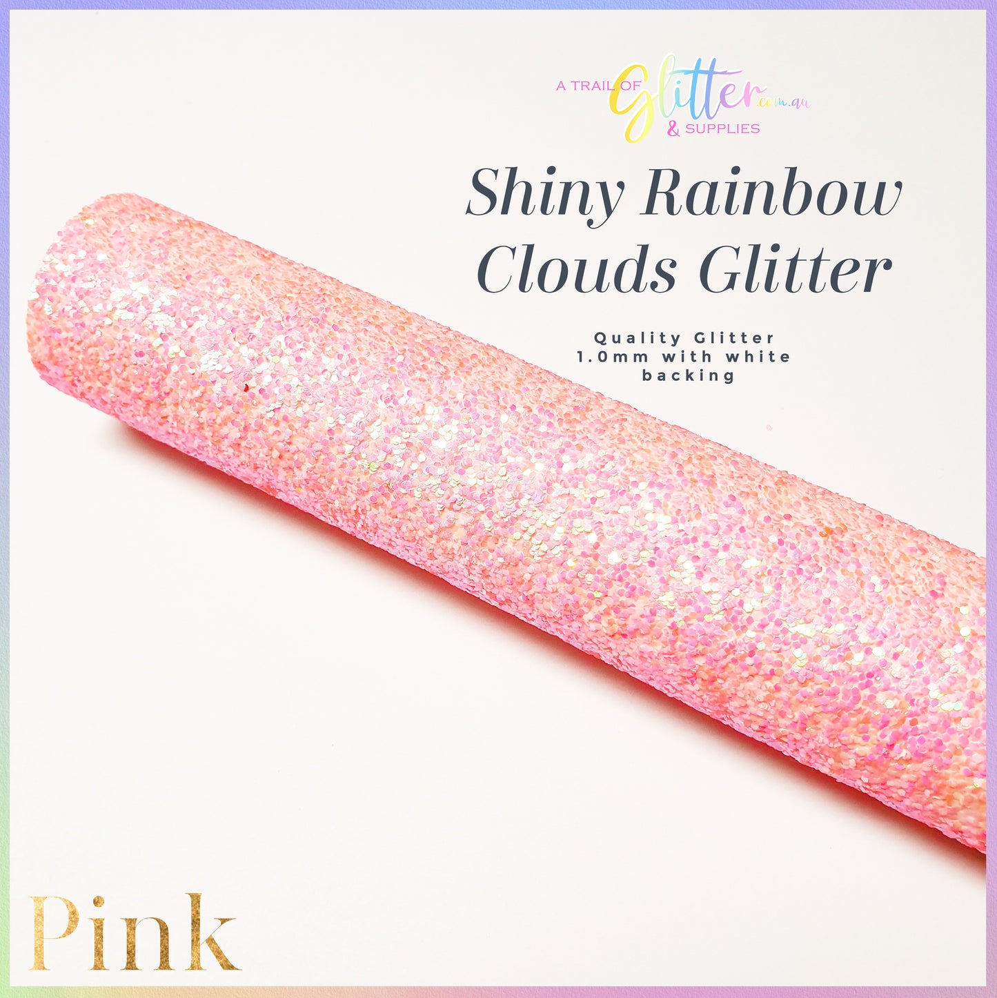 Chunky Glitter - Shiny Rainbow Clouds Glitter (Bundle + all colours listed inside)