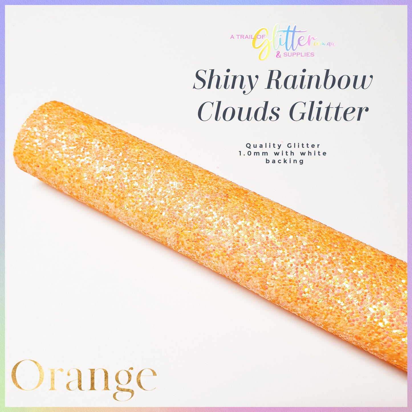 Chunky Glitter - Shiny Rainbow Clouds Glitter (Bundle + all colours listed inside)
