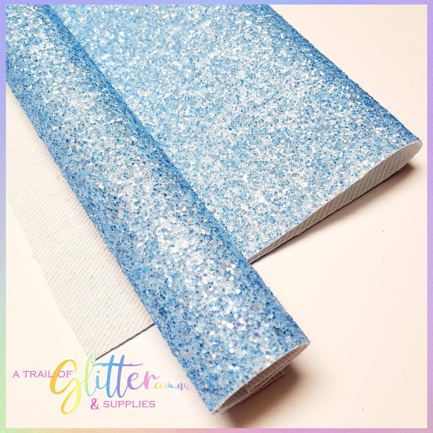 Colourful fluorescent neon chunky glitter - Blue