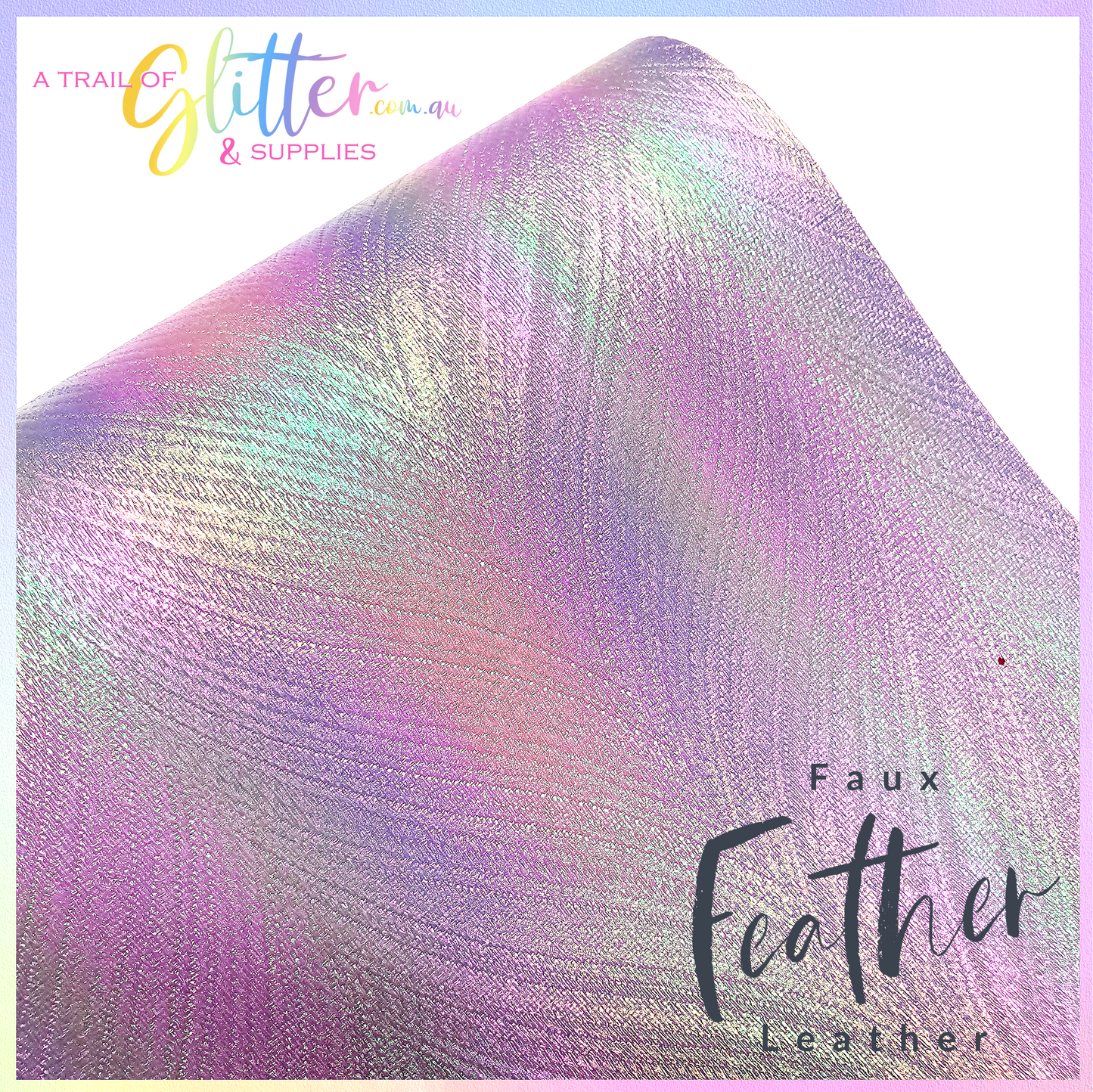Embossed Feather Texture Faux Leather All colours and fabric bundle listed inside