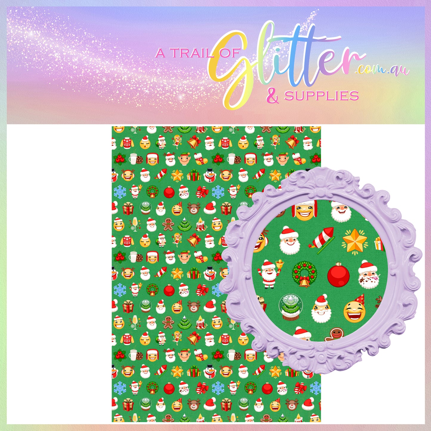 Christmas Emoji (Green)