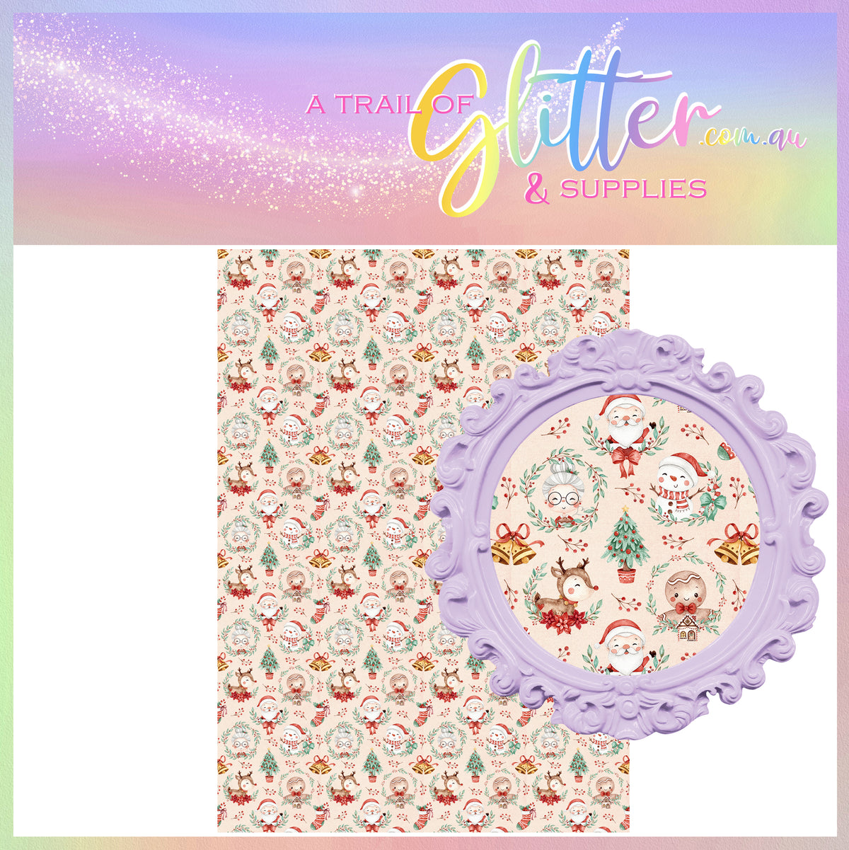 Christmas Icons (Linen Colour)