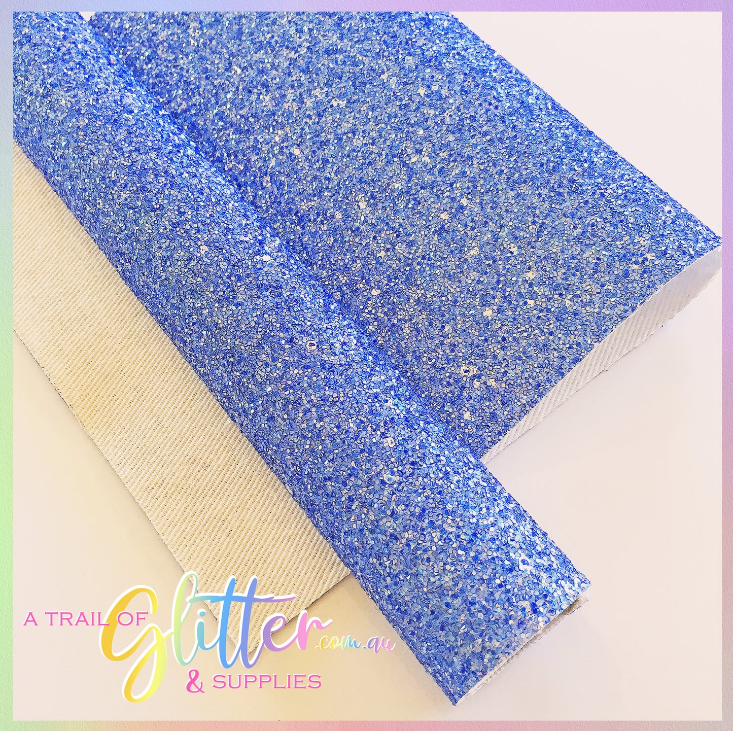 Colourful fluorescent neon chunky glitter -Dark Blue