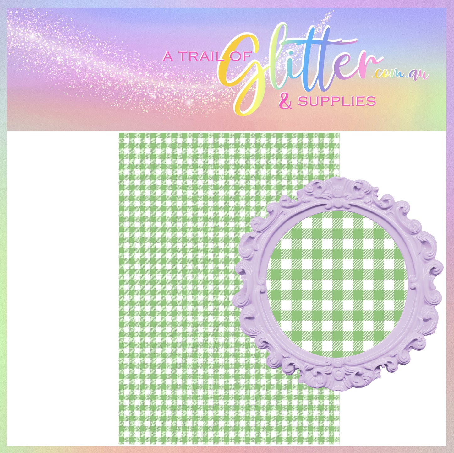 Picnic Check Green LITCHI