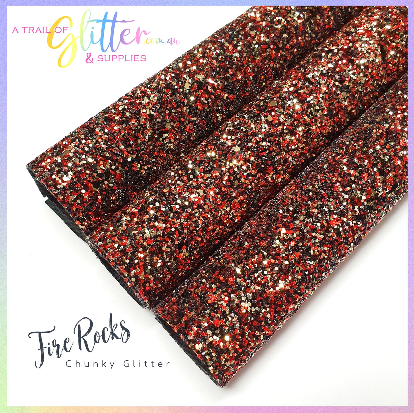 Chunky Glitter - Fire Rocks