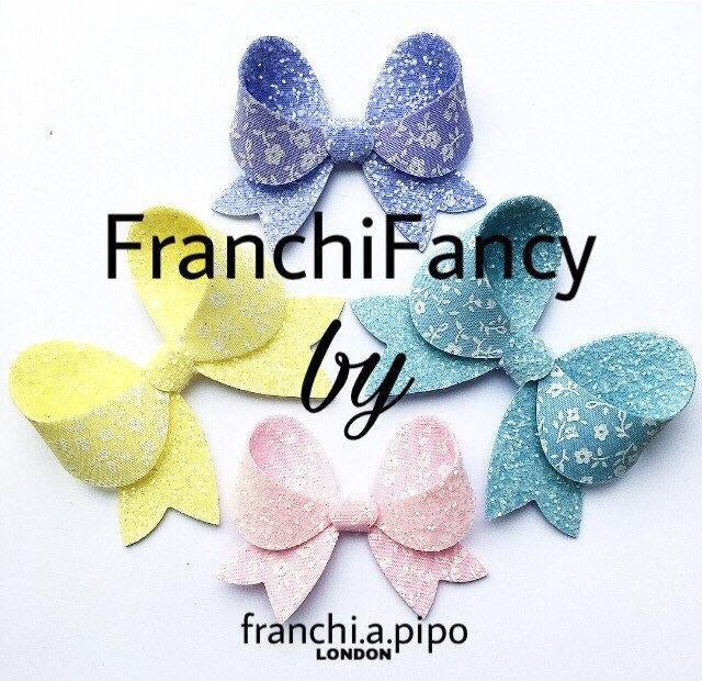 FranchiFancy DIE or TEMPLATE 4.5" & 2.5" Maxi & Mini ON ONE DIE/TEMPLATE