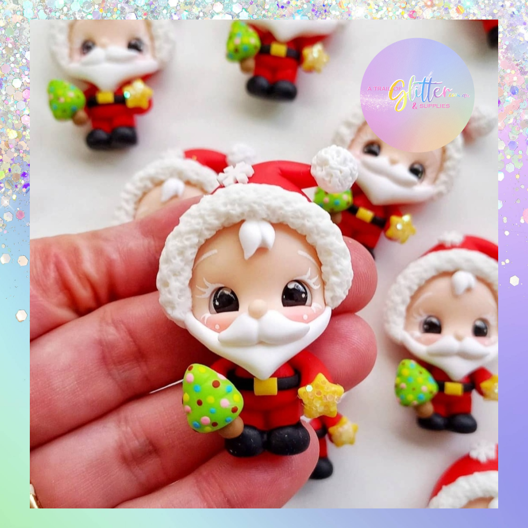 Santa Glitter Maker clay