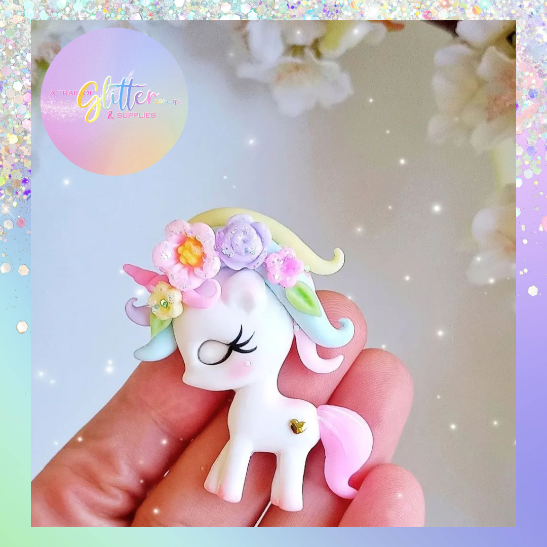 Whimsy Unicorn clay
