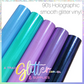 90's Holographic Smooth PU leather