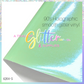 90's Holographic Smooth PU leather