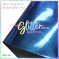 90's Holographic Smooth PU leather