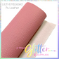 Indi Embossed Litchi Leather