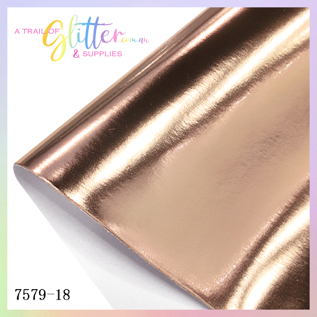 Metallic faux leather A4 SHEETS