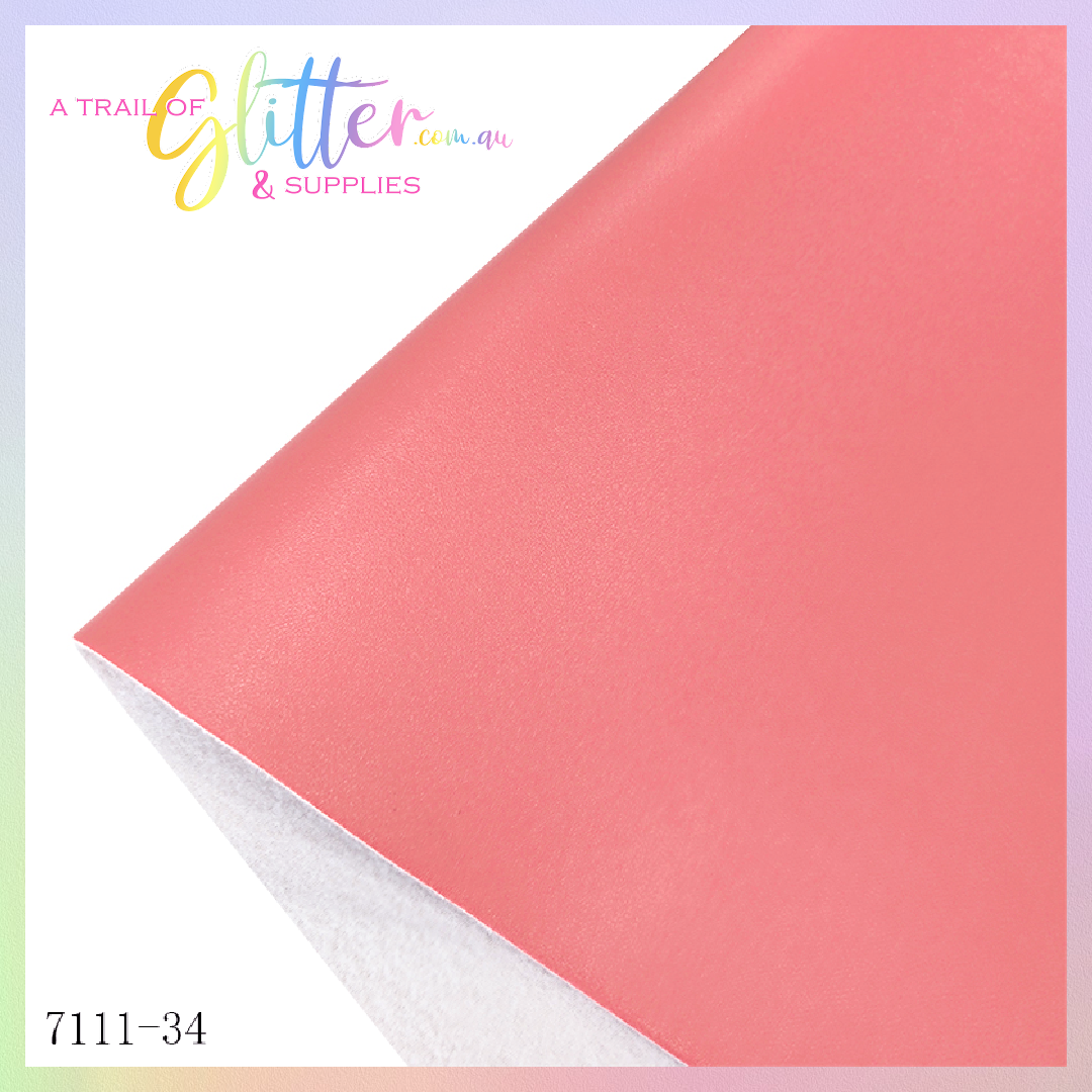 Faux Leather SOLID COLOUR A4 SHEETS