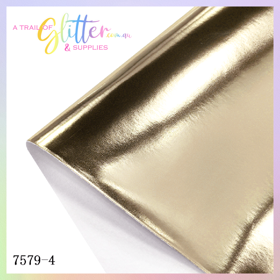 Metallic faux leather A4 SHEETS
