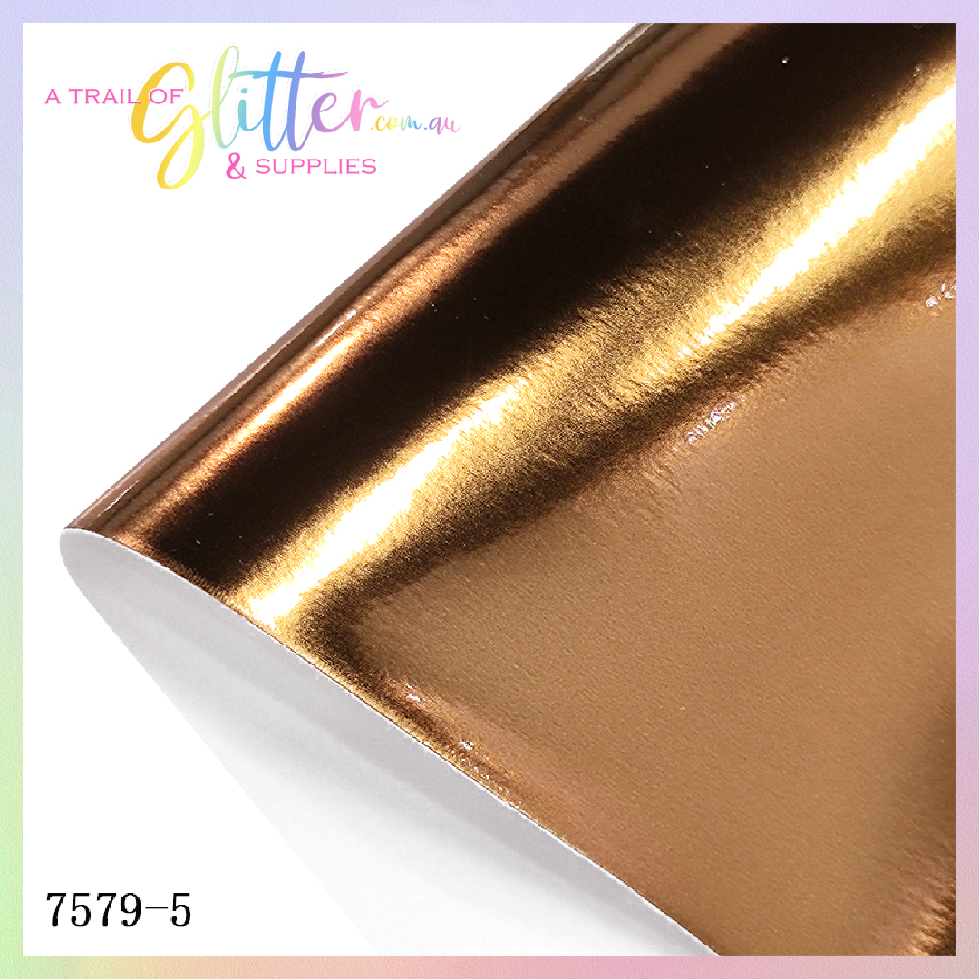 Metallic faux leather A4 SHEETS
