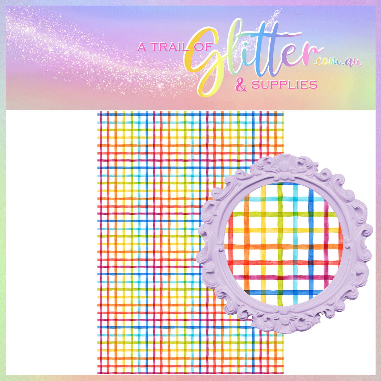 Bright Rainbow Stripes