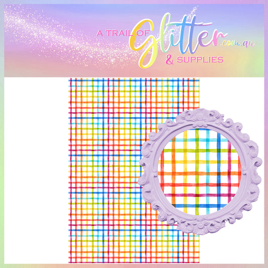 Bright Rainbow Stripes