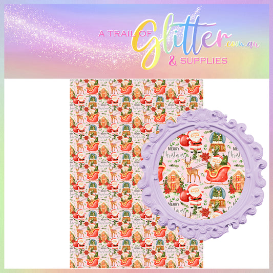 Christmas Dear pink 01