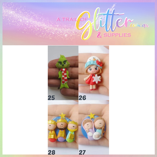 Mixture of Clays (3) (Please choose from drop down menu within listing)