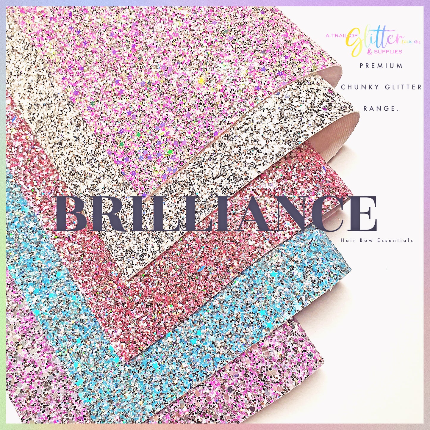 Premium Chunky Glitter - glow in the dark Brilliance Glitter (sold as a set or singular)