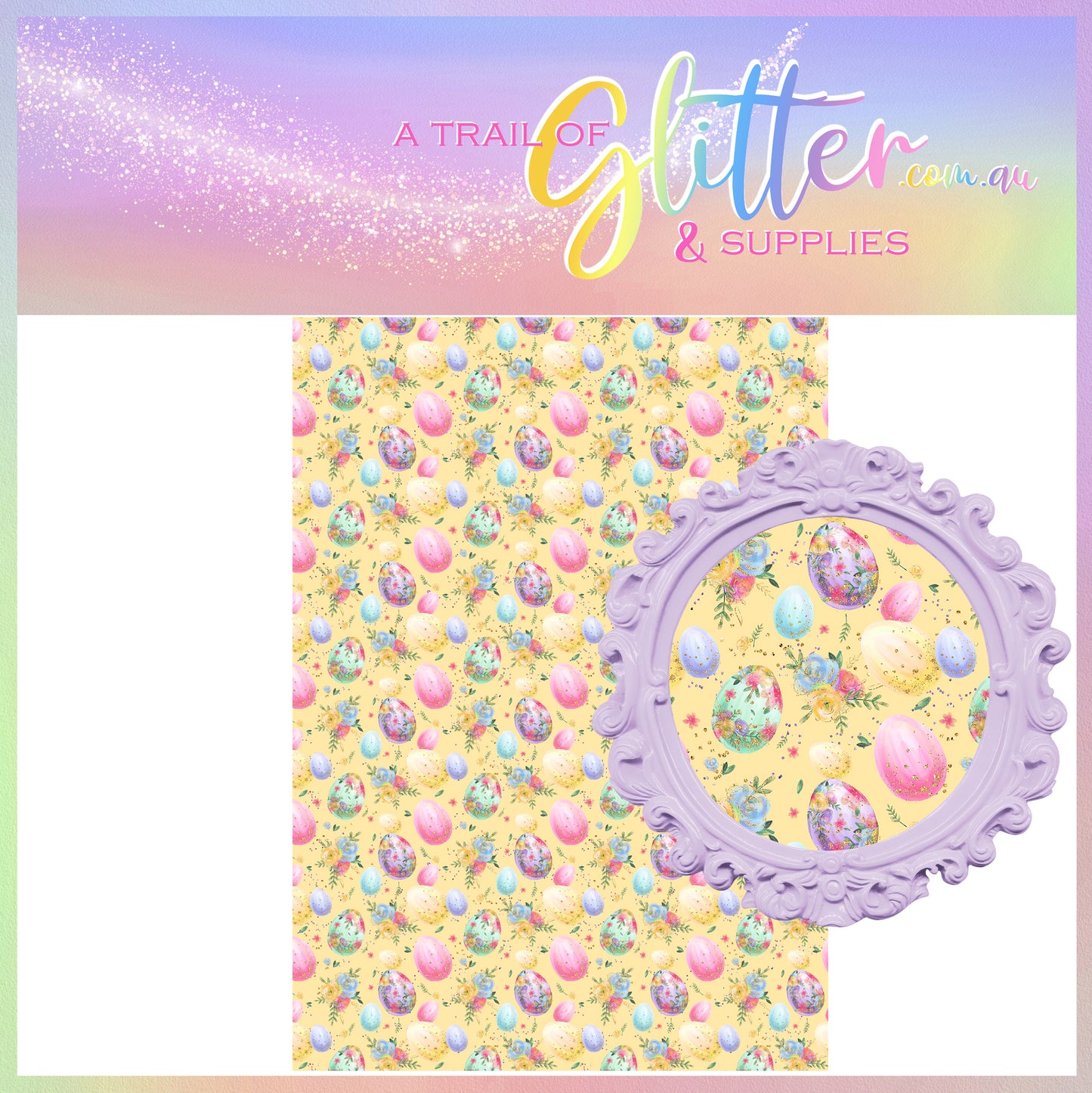 Easter Fairies 03 Faux Leather