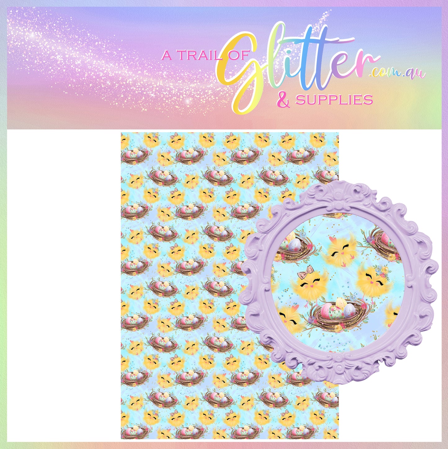 Easter Fairies 03 Faux Leather