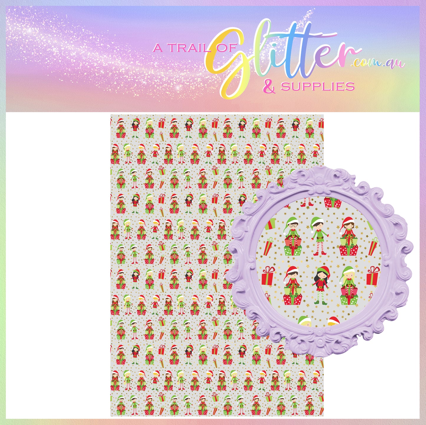 Christmas Elves Silver
