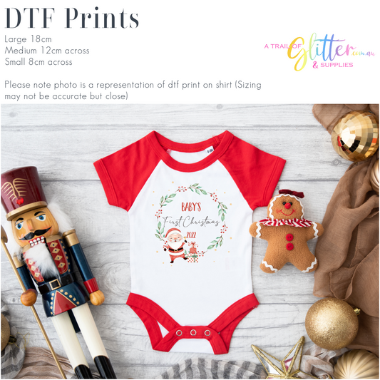 Baby's First Christmas Transfer
