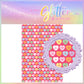 Candy Hearts Hot Pink