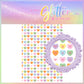 Candy Hearts White