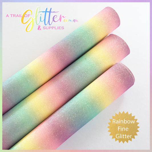 Pastel Rainbow Fine Glitter