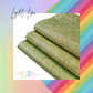 Fine Glitter LIGHT LIME Sheet 20x34cm