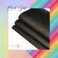 Fine Glitter BLACK SPARK A4 Sheet 20x34cm