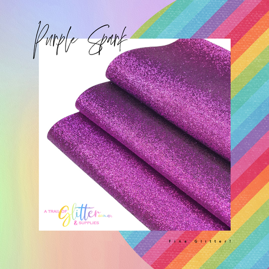 Fine Glitter PURPLE A4 Sheet 20x34cm #67