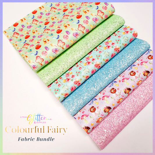 Colourful Fairy Fabric Bundle