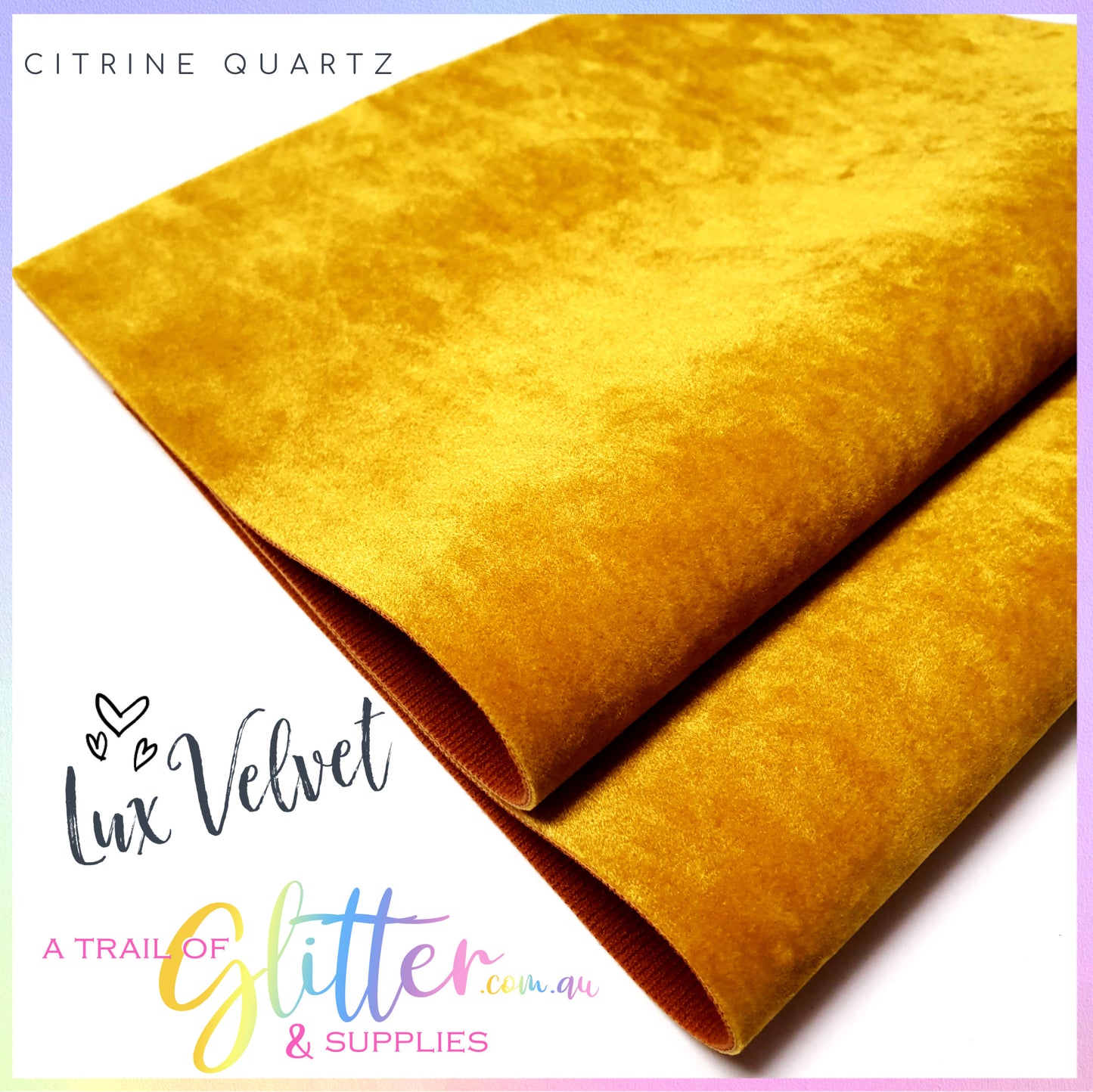 Lux Velvet - All colours listed inside.