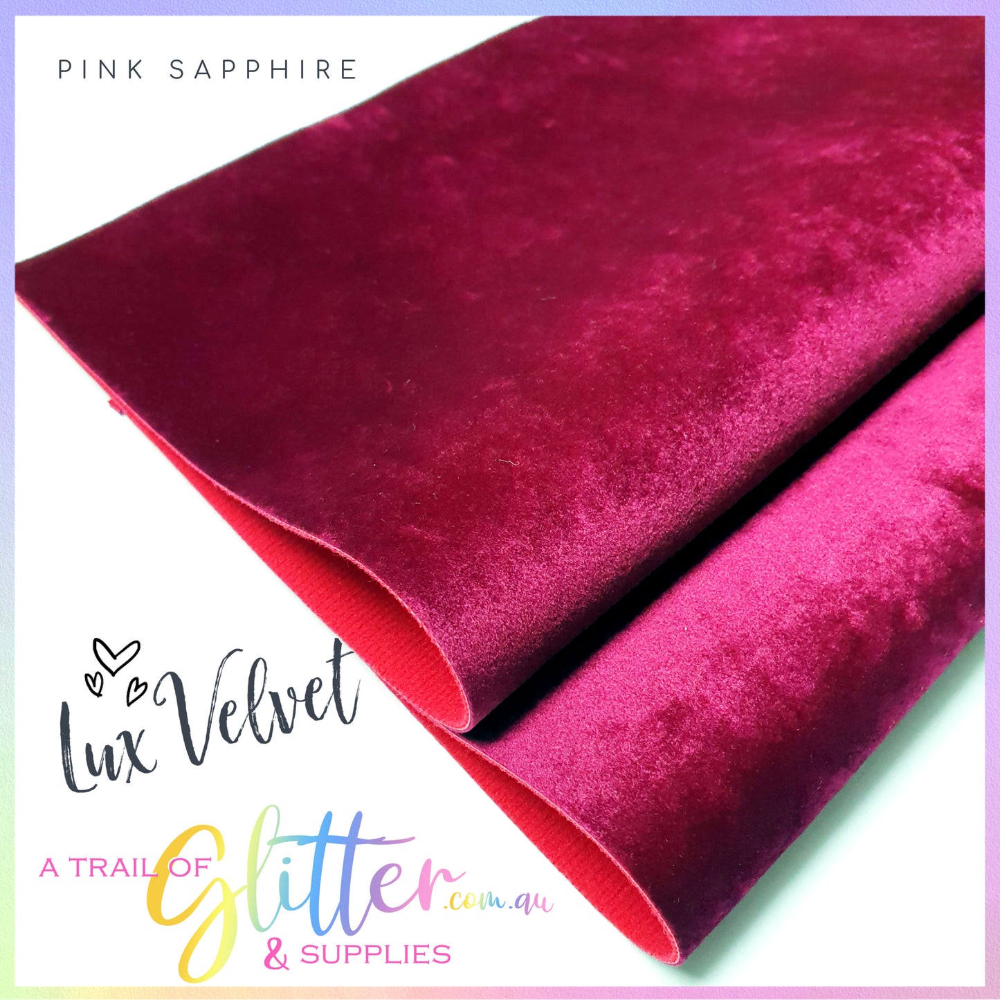 Lux Velvet - All colours listed inside.